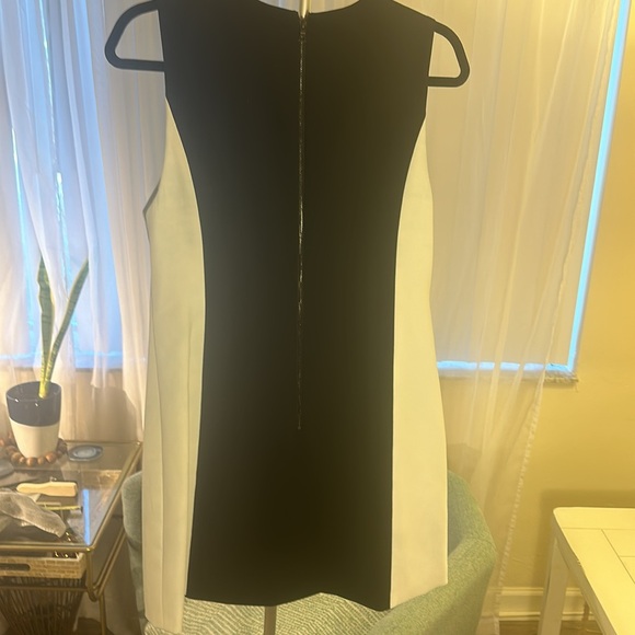 Alice and Olivia Classics Size 8 Colorblock black and white dress - Picture 4 of 4